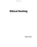 Ebook Ethical hacking (Student guide)