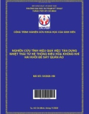 Đề tài nghiên cứu khoa học: Nghiên cứu tính hiệu quả của việc tận dụng nhiệt thải từ hệ thống điều hòa không khí hai khối để sấy quần áo