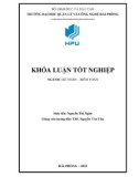 Khóa luận tốt nghiệp: Hoàn thiện công tác kế toán vốn bằng tiền tại Công ty cổ phần Thương mại Quế Phòng