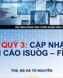 Báo cáo: Siêu âm quý 3 - cập nhật theo khuyến cáo Isuog – FMF 2024