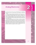 Ebook Microelectronics - Circuit analysis and design (3/E): Part 2