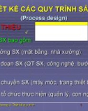 Bài giảng Hệ thống sản xuất: Chương 3