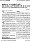 Khảo sát hệ luật của bộ điều khiển dựa trên đại số gia tử trong điều khiển robot di động