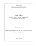 Giáo trình Thiết bị lạnh gia dụng (Ngành: Điện dân dụng - Trung cấp) - Trường Cao đẳng Xây dựng số 1