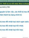 Bài giảng Nhiệt động lực học và truyền nhiệt: Chương 11 - TS. Nguyễn Văn Hạp