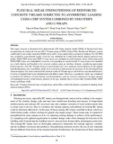 Flexural shear strengthening of reinforced concrete T-beams subjected to asymmetric loading using cfrp system combined by NSM strips and U-wraps