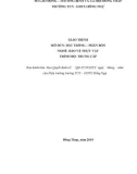 Giáo trình Đất trồng-phân bón (Nghề: Bảo vệ thực vật - Trung cấp) - Trường Trung cấp nghề GDTX Hồng Ngự