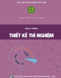 Giáo trình Thiết kế thí nghiệm: Phần 1 (Dùng cho giảng dạy cao học các ngành Chăn nuôi và Chăn nuôi – Thú y)