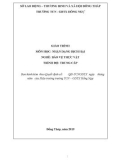 Giáo trình Nhận dạng dịch hại (Nghề: Bảo vệ thực vật - Trung cấp) - Trường Trung cấp nghề GDTX Hồng Ngự