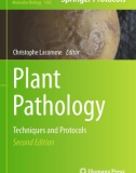 Ebook Plant pathology techniques and protocols (2/E): Part 1