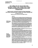 Ảnh hưởng của tỉa thưa và bón phân đến sinh trưởng, tăng trưởng rừng trồng Sa mộc (Cunninghamia lanceolata (Lamb.) Hook) ở Quảng Ninh