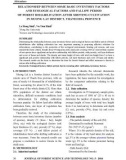 Relationship between some basic inventory factors and ecological factors and fallow period of forest rehabilitation after shifting cultivation in Muong Lat district, Thanh Hoa province