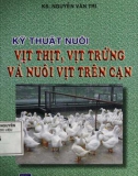 Kỹ thuật chăn nuôi vịt trên cạn: Phần 1