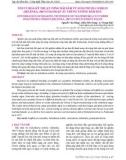 Tối ưu hóa kỹ thuật ương hải sâm vú Holothuria nobilis (Selenka, 1867) giai đoạn ấu trùng xuống bám đáy