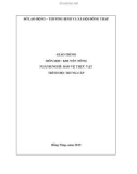Giáo trình Khuyến nông (Nghề: Bảo vệ thực vật - Trung cấp) - Trường Trung cấp nghề GDTX Hồng Ngự