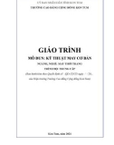 Giáo trình Kỹ thuật may cơ bản (Nghề: May thời trang - Trung cấp) - Trường Cao đẳng Cộng đồng Kon Tum