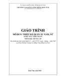 Giáo trình Thiết kế quần âu nam, nữ (Nghề: May thời trang - Trung cấp) - Trường Cao đẳng Cộng đồng Kon Tum