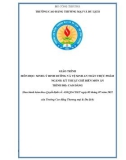 Giáo trình Sinh lý dinh dưỡng và vệ sinh an toàn thực phẩm (Ngành: Kỹ thuật chế biến món ăn - Cao đẳng) - Trường Cao đẳng Thương mại và Du lịch Thái Nguyên