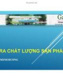 Bài giảng Công nghệ may 2: Bài 9 - TS. Hồ Thị Minh Hương