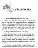 Bí quyết chế biến các món nướng, rán, kho, rim: Phần 2