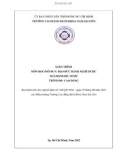 Giáo trình Đạo đức hành nghề dược (Nghề: Dược - Cao đẳng) - Trường Cao đẳng Bách khoa Nam Sài Gòn (2022)