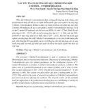 Các yếu tố ảnh hưởng đến quá trình tổng hợp 2-methyl-5-nitroimidazole