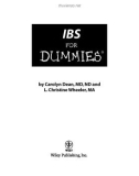 Ebook IBS for dummies