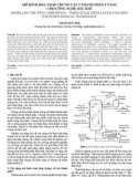 Mô hình hóa tháp chưng cất 2 thành phần 3 tầng cho công nghệ dầu khí