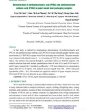 Determination of perfluorooctanoic acid (PFOA) and perfluorooctane sulfonic acid (PFOS) in paper-based food packaging samples