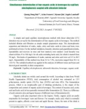 Simultaneous determination of four organic acids in beverages by capillary electrophoresis coupled with ultraviolet detector