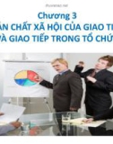 Bài giảng Khoa học giao tiếp: Chương 3 - ThS. Kim Thị Dung