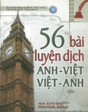 56 bài tập luyện dịch Anh - Việt và Việt - Anh: Phần 1