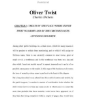 LUYỆN ĐỌC TIẾNG ANH QUA TÁC PHẨM VĂN HỌC-Oliver Twist -Charles Dickens -CHAPTER I