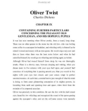 LUYỆN ĐỌC TIẾNG ANH QUA TÁC PHẨM VĂN HỌC-Oliver Twist -Charles Dickens -CHAPTER 9