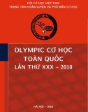 Olympic Cơ học toàn quốc lần thứ XXX (Năm 2018)