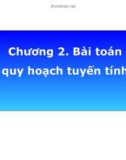 Bài giảng Toán kinh tế: Chương 2