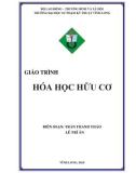 Giáo trình Hoá học hữu cơ - Trần Thanh Thảo