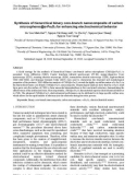 Synthesis of hierarchical binary core-branch nanocomposite of carbon microspheres@α-Fe2O3 for enhancing electrochemical behavior