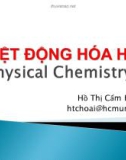 Bài giảng Nhiệt động hoá học: Chương 8 - Hồ Thị Cẩm Hoài