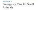 Ebook Small animal emergency and critical care for veterinary technicians (4/E): Part 2