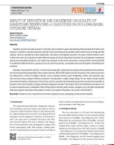 Impact of deposition and diagenesis on quality of sandstone reservoirs: A case study in Cuu Long basin, offshore Vietnam