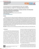 Activation of a non-eruptive well by using an electrical pump to optimise production