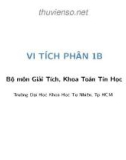 Bài giảng Vi tích phân 1B: Số thực