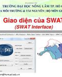 Bài giảng Chuyên đề SWAT (Soil and Water Assessment Tool): Chương 5 - ThS. Nguyễn Duy Liêm