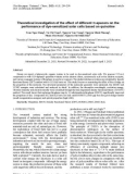 Theoretical investigation of the effect of different π-spacers on the performance of dye-sensitized solar cells based on quinoline