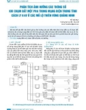 Phân tích ảnh hưởng các thông số khi chạm đất một pha trong mạng điện trung tính cách ly 6 kV ở các mỏ lộ thiên vùng Quảng Ninh