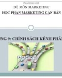 Bài giảng Marketing căn bản: Chương 9 - ĐH Kinh tế Quốc dân