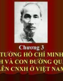 Bài giảng Tư tưởng Hồ Chí Minh: Chương 3 - ThS. Hồ Trần Hùng