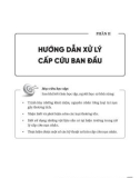 Chương trình bồi dưỡng nâng cao năng lực cho nhân viên y tế trường học (Học phần 6-Phòng, chống tai nạn thương tích và sơ cấp cứu ban đầu): Phần 2