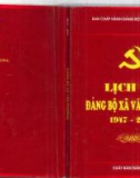 Ebook Lịch sử Đảng bộ xã Văn Phương (1945-2010): Phần 1